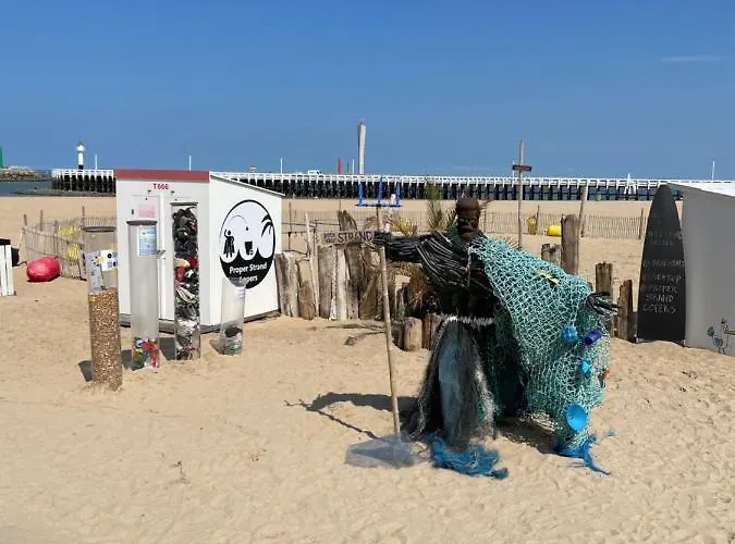 Lejlighed Gezellige 1 Slaapkamer, 3pers,strand,zee 50m Oostende